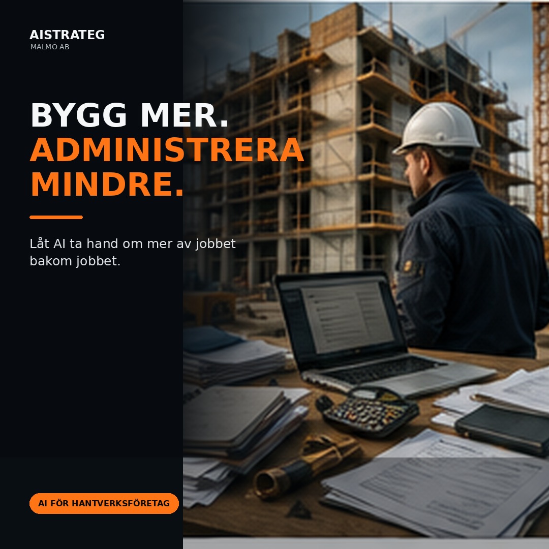 Kampanjbild för byggfirma