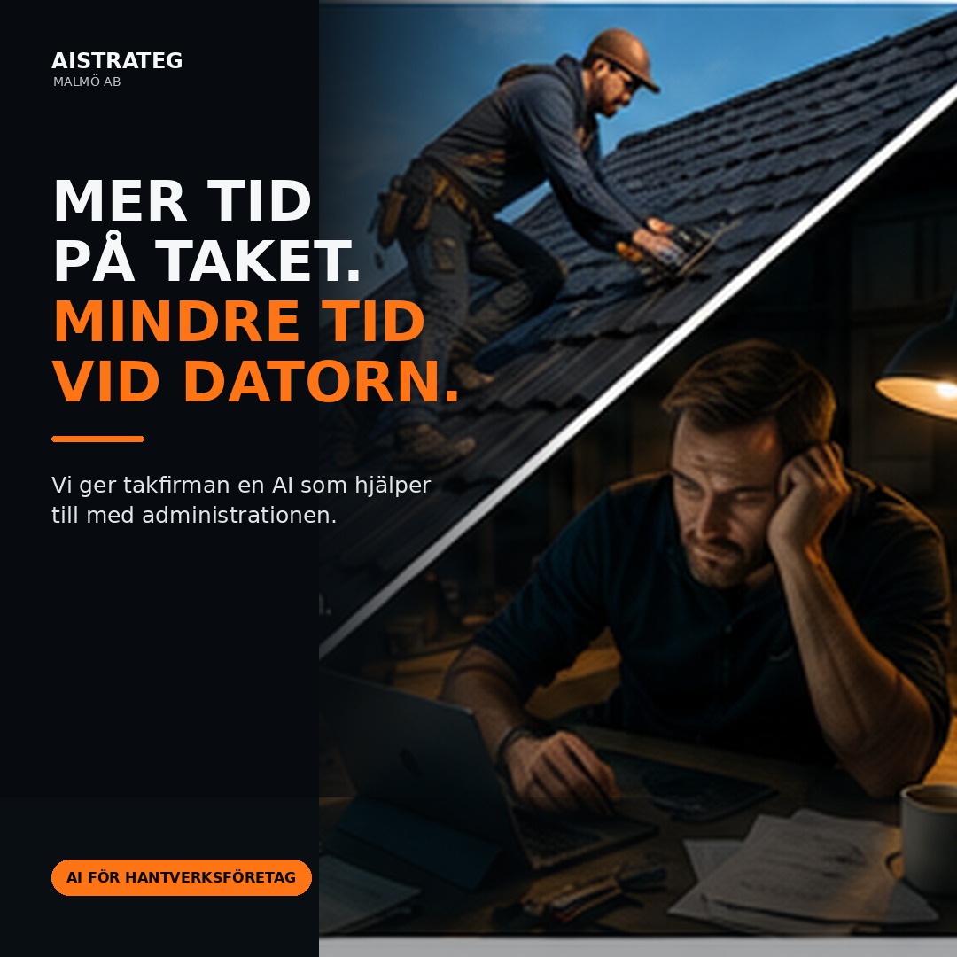 Kampanjbild för takfirma